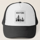 Recherche de souvenirs casquettes New york