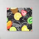 Search for summer fruits canvas prints Orange