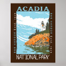 Search for vintage maine travel posters Acadia national park