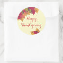 Recherche de thanksgivings stickers Rouge
