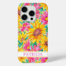 Recherche de tournesol iphone coques Peinture