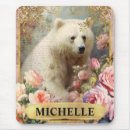 Search for polar bear mousepads Watercolor