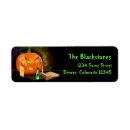 Search for creepy return address labels Halloween