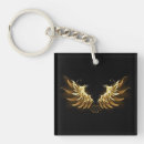 Search for angel wing keychains Yellow