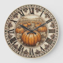 Recherche de citrouilles horloges Décoration d'automne