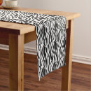 Search for zebra print table runners Safari