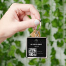 Search for restaurant square keychains Black