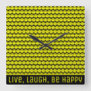 Search for happy face clocks Happiness