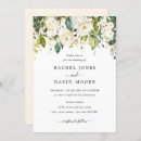 Search for white rose wedding invitations Gold