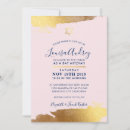Search for pink gold navy invitations Modern