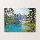 Recherche de lac de moraine puzzles Neige
