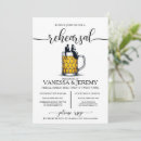 Search for beer rehearsal dinner invitations Cute