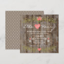 Search for wood and lace wedding invitations Barn
