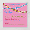 Search for beaded square invitations Fun