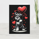 Search for schnauzer valentines day cards V is for valentine