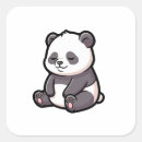 Search for panda illustration stickers Animal