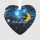 Search for i love you to the moon and back ornaments Stars