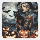 Search for cat tattoo stickers Halloween