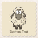 Search for sheep cartoon coasters Lamb