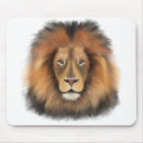 Recherche de lion tapis souris Aquarelle