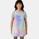Search for holographic aprons Iridescent