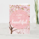 Search for life is beautiful cards Flowers