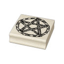 Recherche de pentagram rubber stamps Wiccan