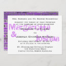 Search for brick wedding invitations Vintage
