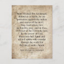 Recherche de st michael cartes postales Prière