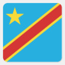Recherche de le congo autocollants Drapeaux du monde
