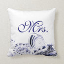 Search for seashell pillows Blue