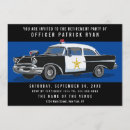 Search for police car invitations Law enforcement