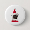 Search for cute tree buttons Santa