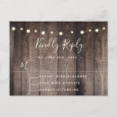 Search for string lights wedding postcards Rsvp