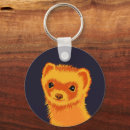 Search for pet ferret keychains Animal