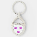 Search for stained glass keychains Pink