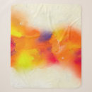 Search for colorful abstract blankets Red