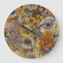 Search for 70s retro clocks Floral