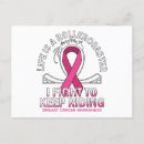 Search for fight cancer postcards Pink