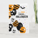 Search for teachers halloween cards Bats