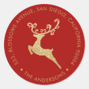 Search for glitter red stickers Reindeer