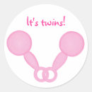 Search for expecting twins stickers Girl