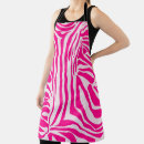Search for pink zebra aprons Modern