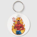 Search for red devil keychains Halloween