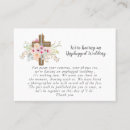 Search for catholic business cards Cross