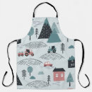 Search for village aprons Illustration