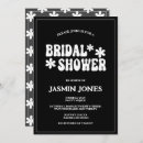 Search for black bridal shower invitations Boho