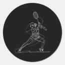 Search for badminton game stickers Birthday