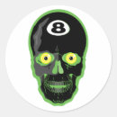 Search for green skull stickers Pumpkin