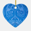 Search for blue bird ornaments Vintage